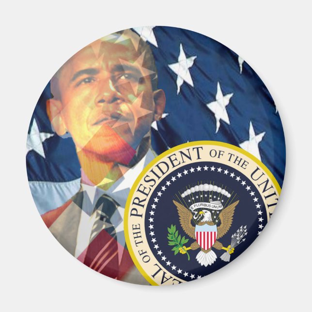 Obama Keepsaké Magnet (Framsidan)