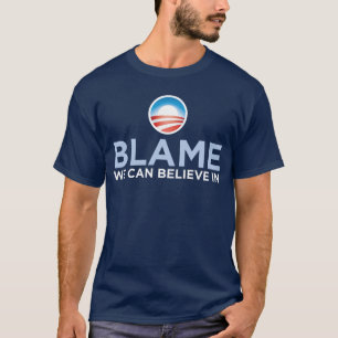 Obama - klander som vi kan tro i T-tröja T-shirt