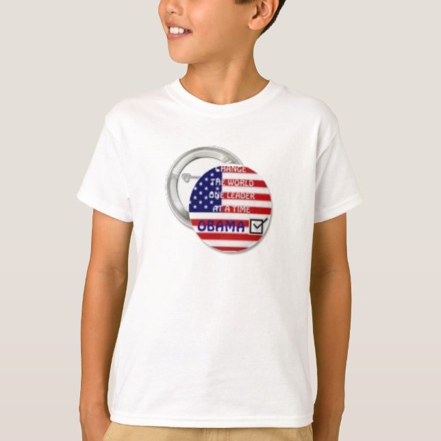 obama knäppas t-shirt (Framsida)