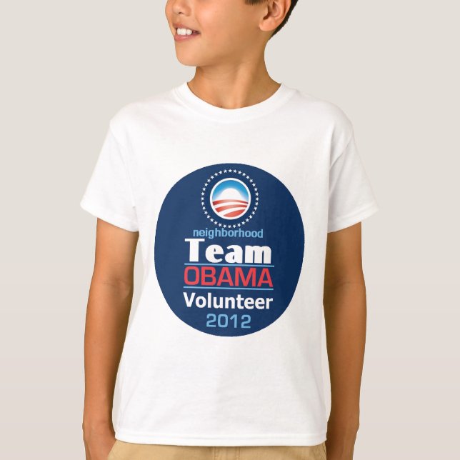 Obama lag tee shirt (Framsida)