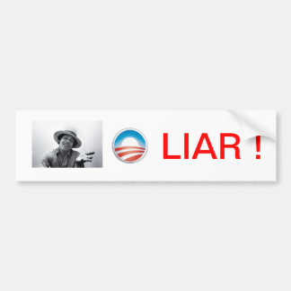OBAMA LIARbildekal Bildekal