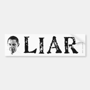 Obama liaren bildekal