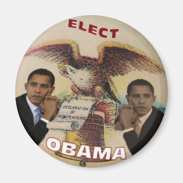 Obama Liberty Bell Magnet (Framsidan)