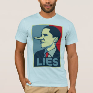 Obama ligger skjorta t shirt