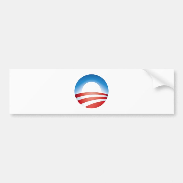 Obama logotyp bildekal (Framsidan)