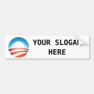 Obama logotyp bildekal