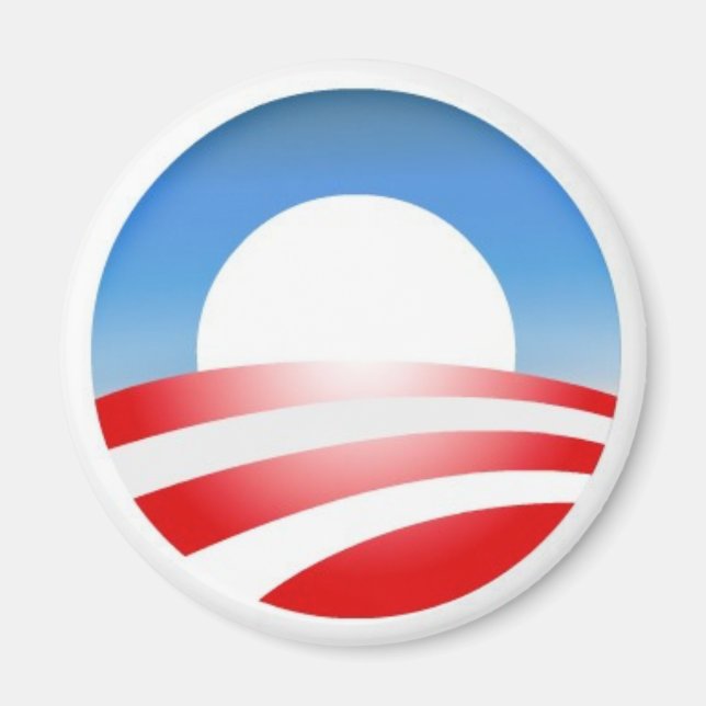 Obama Logotyp Magnet (Framsidan)