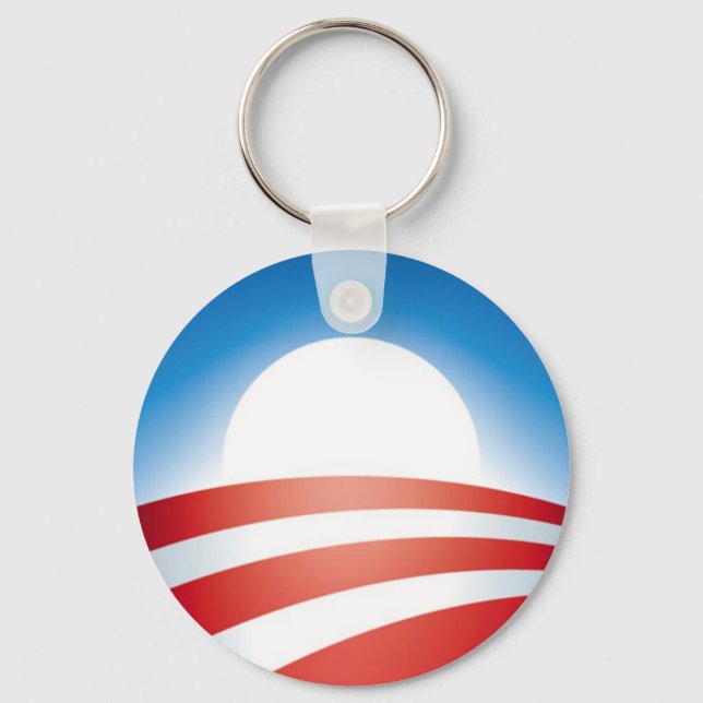 Obama Logotyp Nyckelring (Framsida)