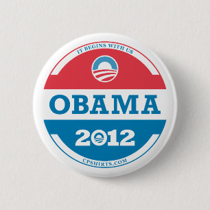Obama-Logotypen 2012 Knapp