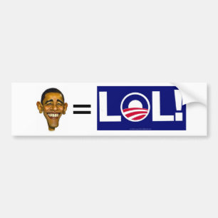 obama=lol bildekal