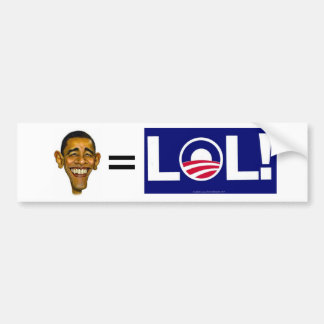 obama=lol bildekal