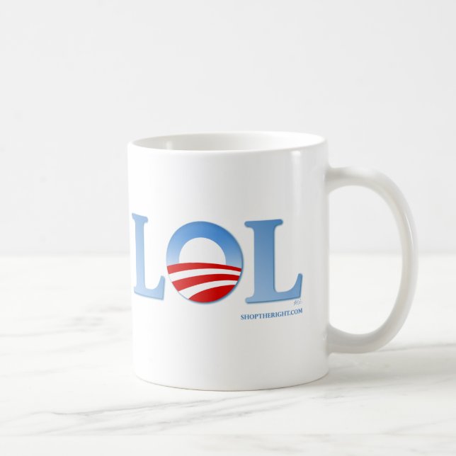 Obama LOL Kaffemugg (Höger)