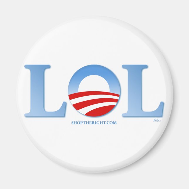 Obama LOL Magnet (Framsidan)
