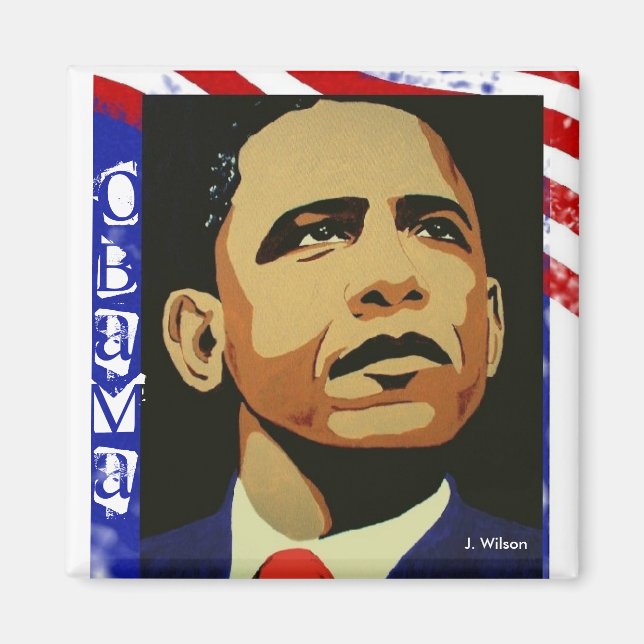 Obama (magnet) magnet (Framsidan)