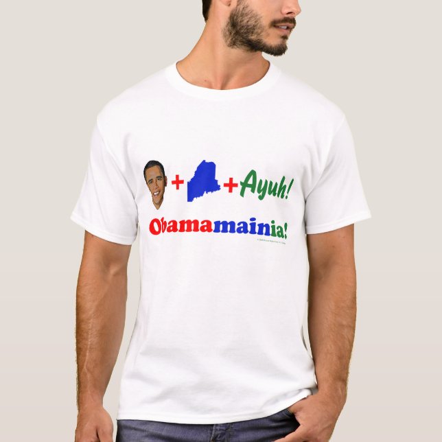 Obama-Maine-Ayuh Tee (Framsida)
