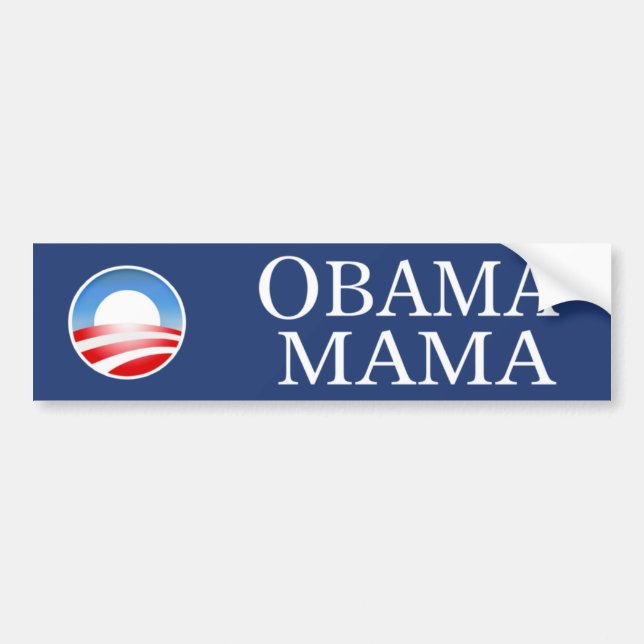 Obama Mama Klistermärke (Framsidan)