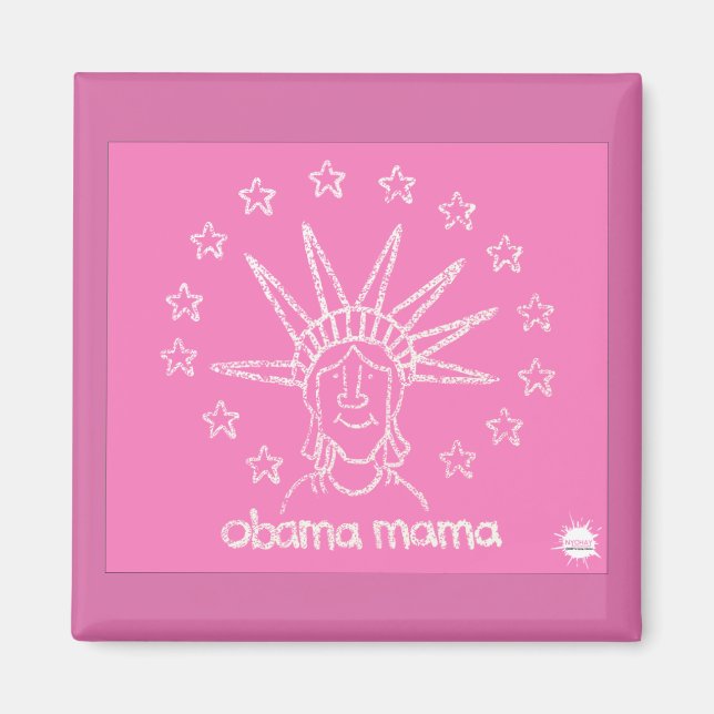 OBAMA-MAMMA Magnet (Framsidan)