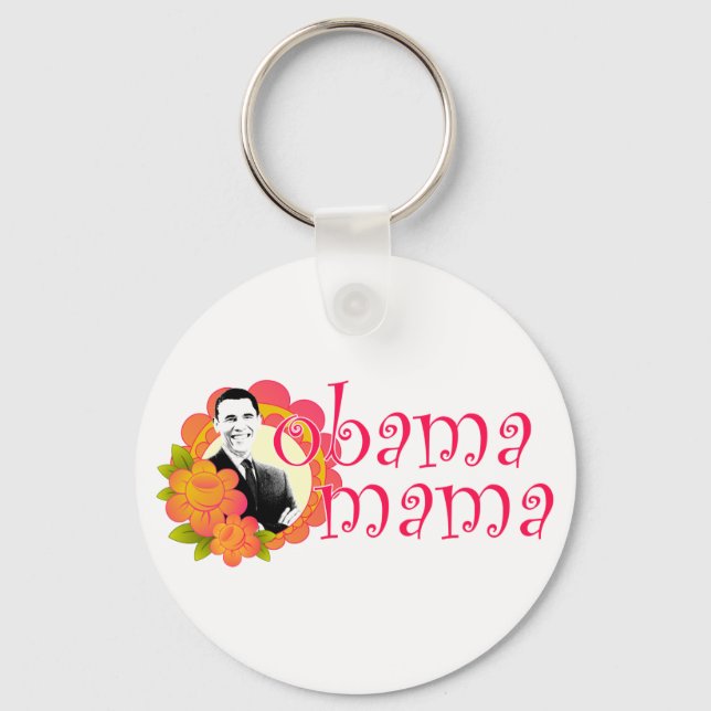 obama mamma nyckelring (Framsida)