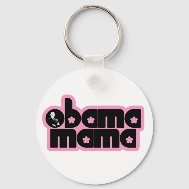 obama mamma nyckelring (Framsida)