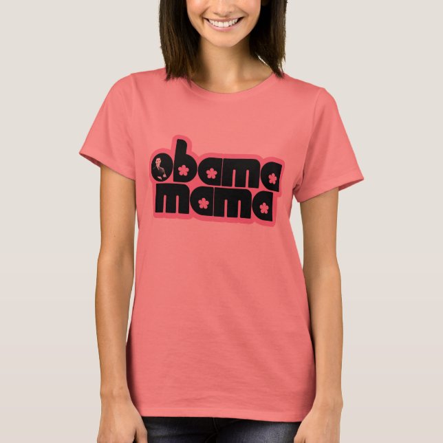 obama mamma t-shirt (Framsida)