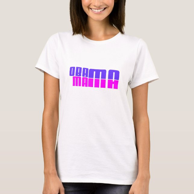 Obama Mamma T Shirt (Framsida)