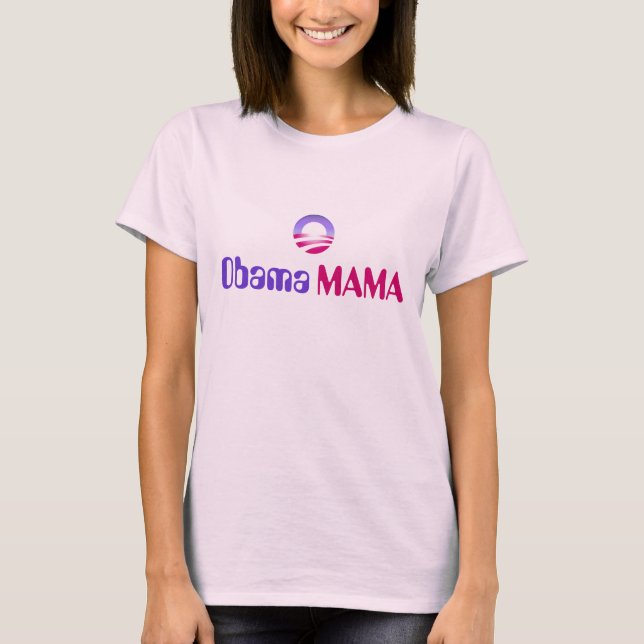 Obama MAMMA T Shirt (Framsida)