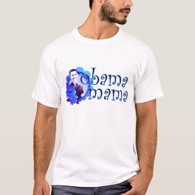 obama mamma tee shirt (Framsida)