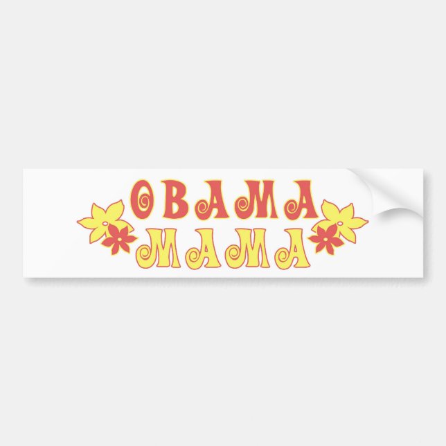 Obama mammabildekal bildekal (Framsidan)