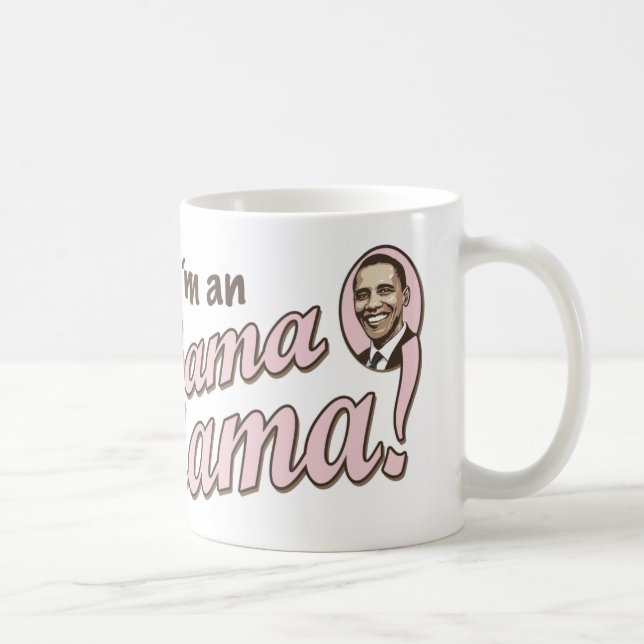 Obama mammamugg kaffemugg (Höger)