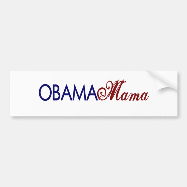 Obama mammor bildekal (Framsidan)