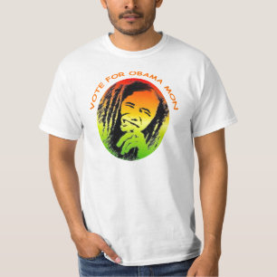 Obama Måndag T-tröja Tee Shirt