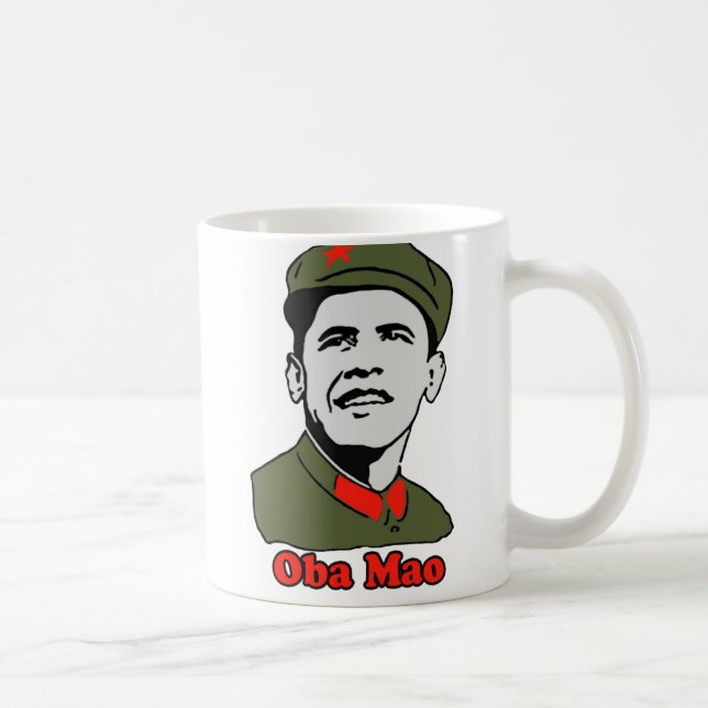 Obama Mao kaffemugg (Höger)
