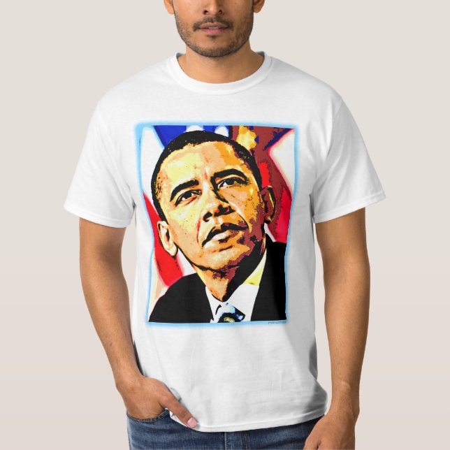 Obama markör t-shirt (Framsida)