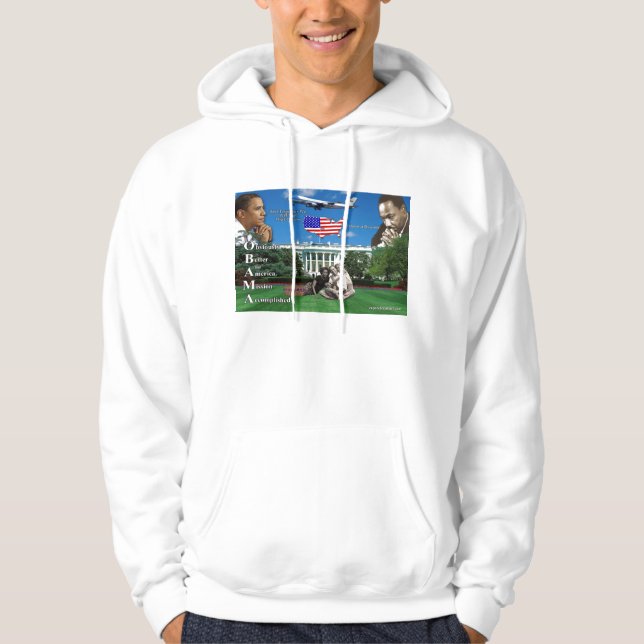 Obama/Martin Hoodie (Framsida)