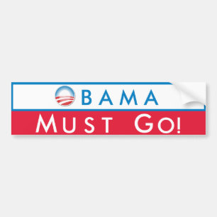 Obama måste gå bildekal