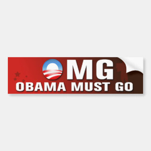 Obama måste gå bildekalet bildekal