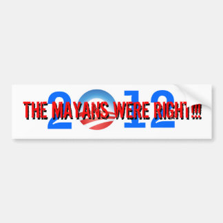 Obama-Mayan komplott Bildekal