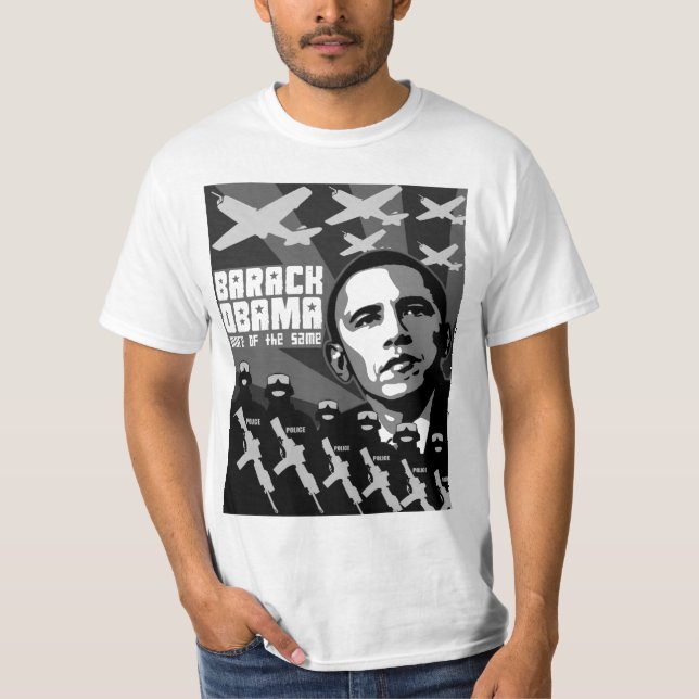 Obama….,Mer av samma T-shirt (Framsida)