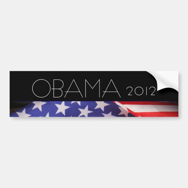 OBAMA modbildekal 2012 Bildekal (Framsidan)