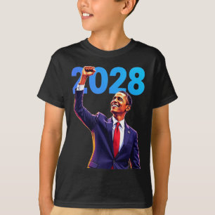 Obama mot president 2028 Obama 48:e president Amer T Shirt
