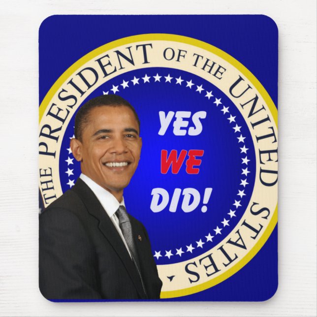 Obama Mousepad Musmatta (Framsidan)
