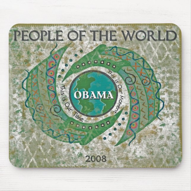 Obama Mousepad Musmatta (Framsidan)