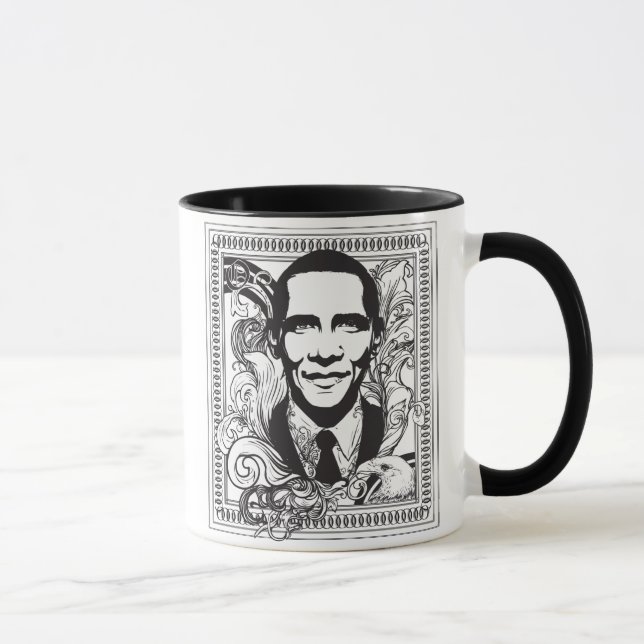 Obama mugg (Höger)