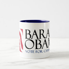 Obama mugg (många tillgänglig muggstilar)
