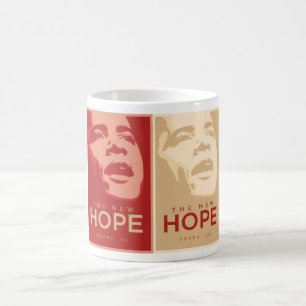 Obama "muggen för nytt hopp" - kaffemugg