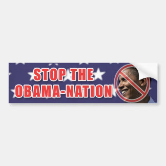 Obama nation bildekal