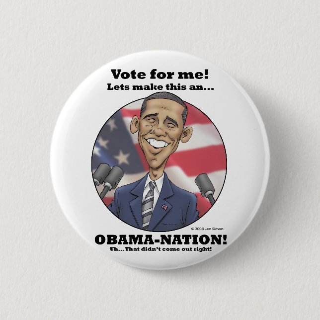Obama-Nation Knapp (Framsida)