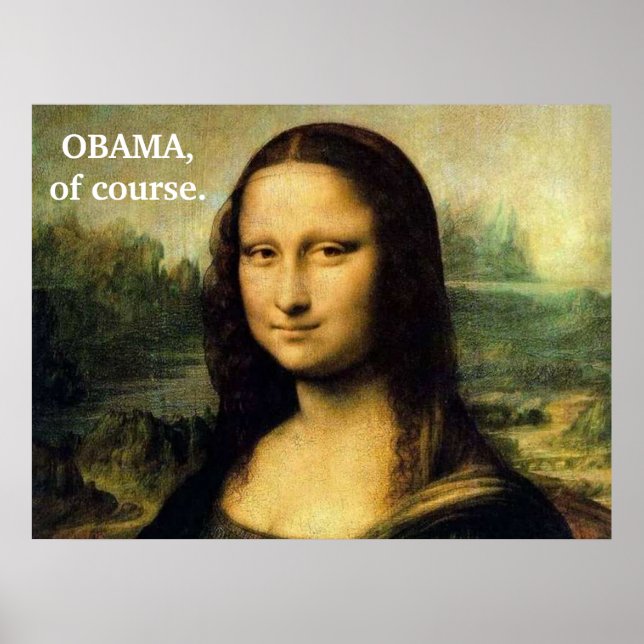 OBAMA, naturligtvis.. Poster (Framsidan)