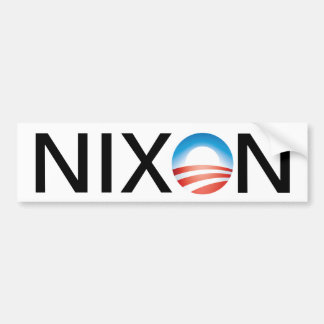 Obama=Nixon Bildekal