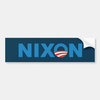 Obama Nixon bildekal